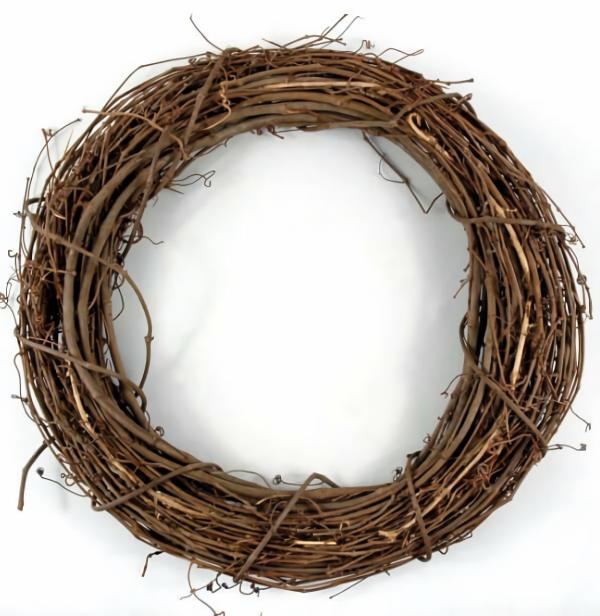 Wreaths | Grapevine Wreath Natural 18In Naturals & Florals Wreaths