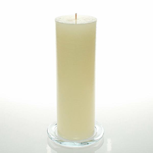 Pillar Candles | Rustic Pillar Candle 3"X 9" Light Ivory Set Of 6 Candles Pillar Candles