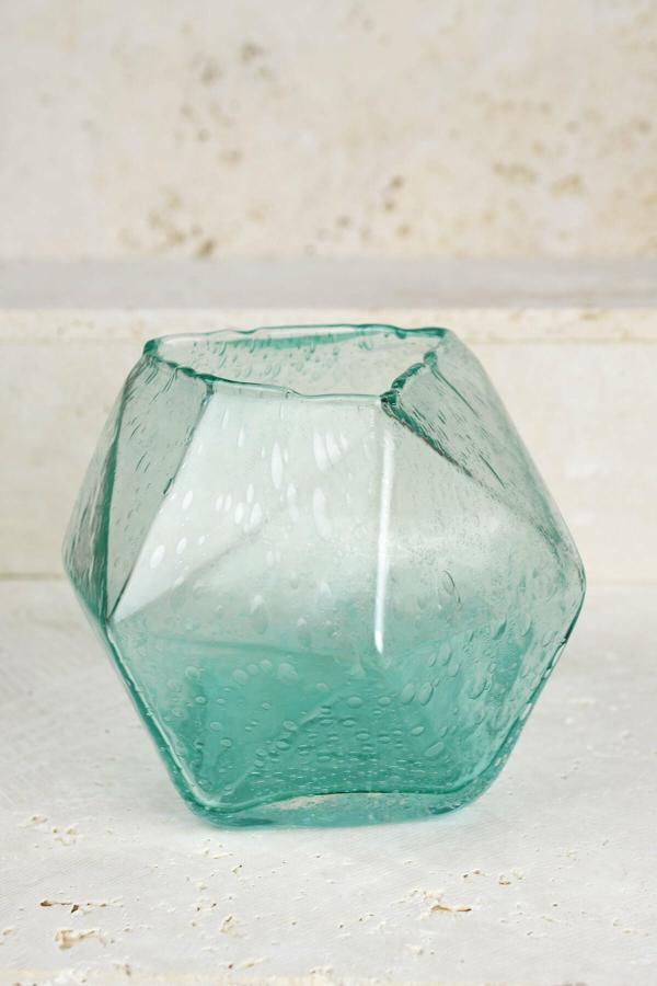 Flower Vases | Geo Glass Bud Vase 6.5" Flower Vases Flower Vases