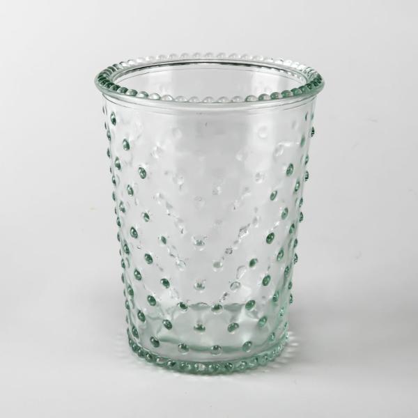 Pillar Candle Holders | Hobnail Annie Candle Holder & Vase 4" X 5" Candle Holders Floating Candle Holders